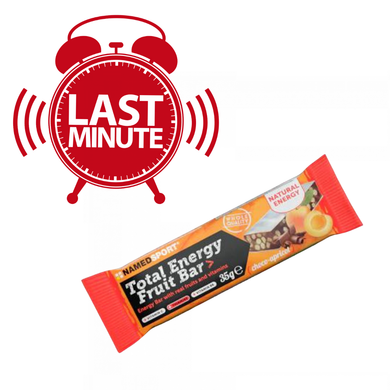 TOTAL ENERGY FRUIT BAR - CHOCO APRICOT - 35 g. - Barrette energetiche