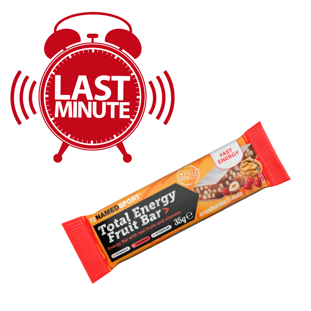 TOTAL ENERGY FRUIT BAR - CRANBERRY & NUTS - 35 g. - Barrette proteiche