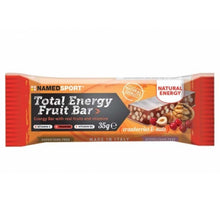 Carica l&#39;immagine nel visualizzatore di Gallery, TOTAL ENERGY FRUIT BAR - CRANBERRY &amp; NUTS - 35 g. - Barrette proteiche