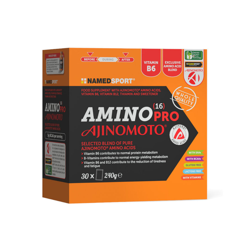 Named Sport > AMIN 16 PRO AJINOMOTO - 30 bustine - Integratore alimentare